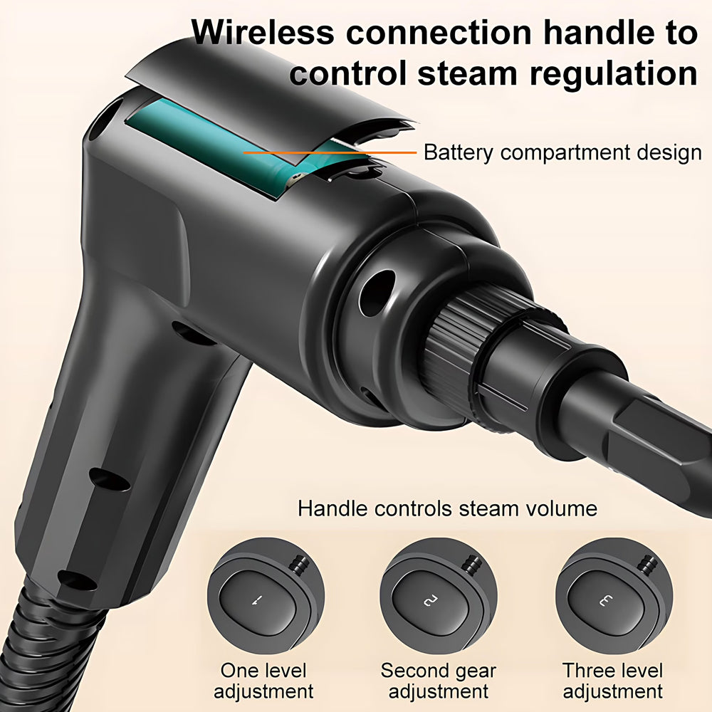 Handheld 2500W Steam Cleaner High Temperature Pressurized