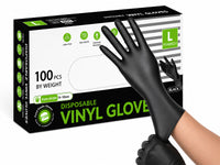 Thumbnail for Disposable Nitrile Gloves Black 100 pcs