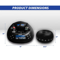 Thumbnail for Inflatable Gaming Bean Bag Chair with Ottoman