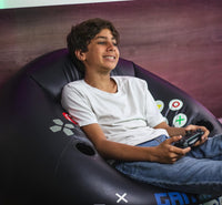 Thumbnail for Inflatable Gaming Bean Bag Chair with Cup Holder