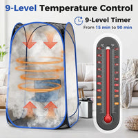 Thumbnail for Portable Steam Sauna Spa Room