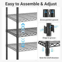 Thumbnail for Metal Wardrobe Clothes Rack Clothes Organizer