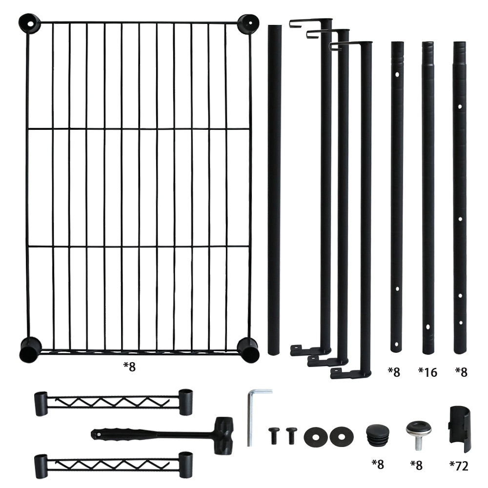 Metal Wardrobe Clothes Rack Clothes Organizer