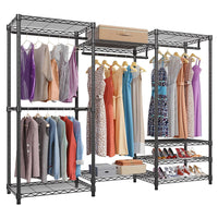 Thumbnail for Metal Wardrobe Clothes Rack Clothes Organizer