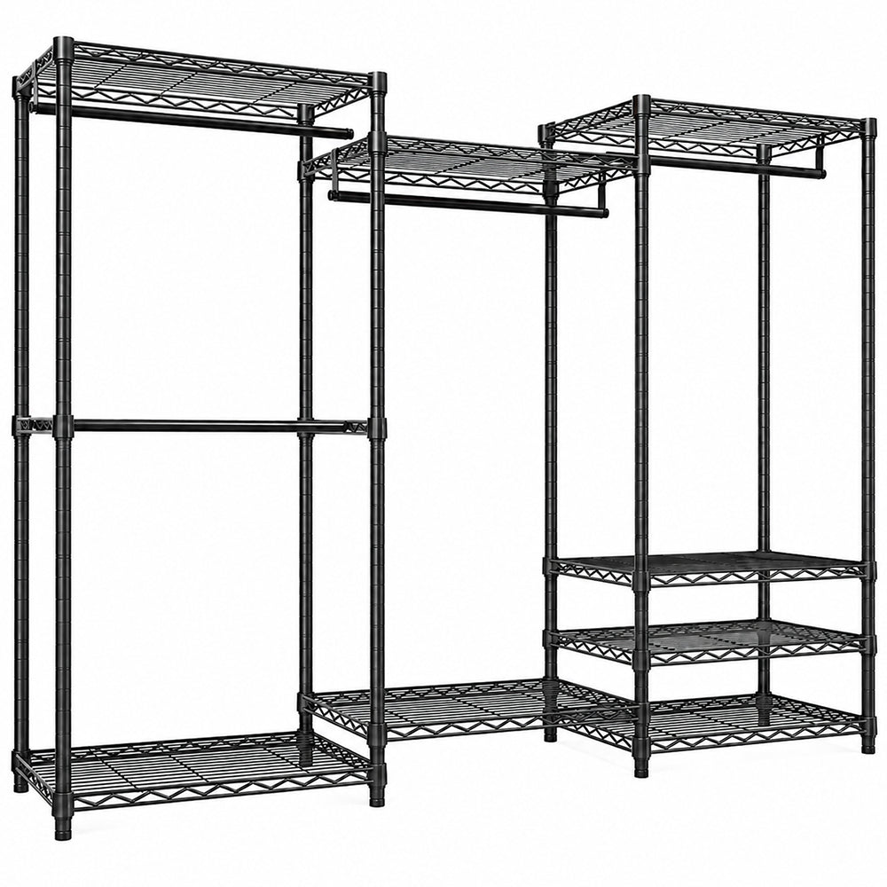 Metal Wardrobe Clothes Rack Clothes Organizer