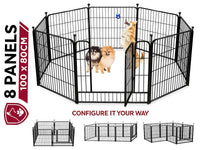 Thumbnail for Pet Play Pen Dog Playpen Dog Fence
