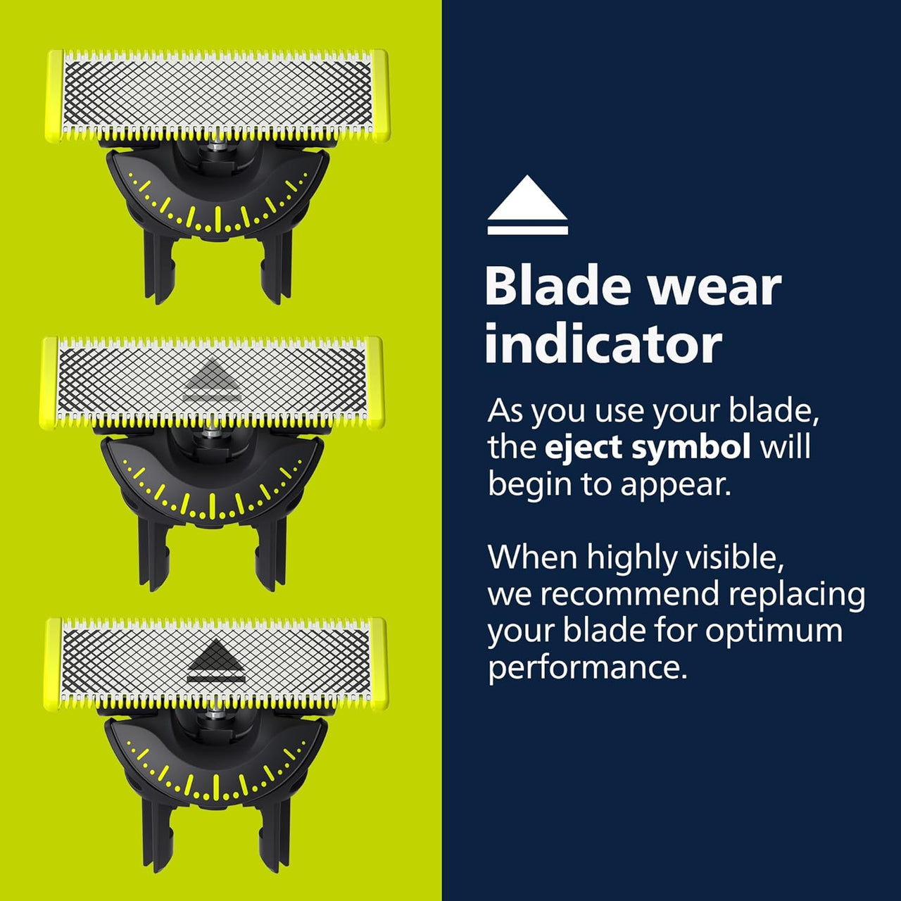 Replacement Blade for Philips OneBlade 360  (4 Pack)