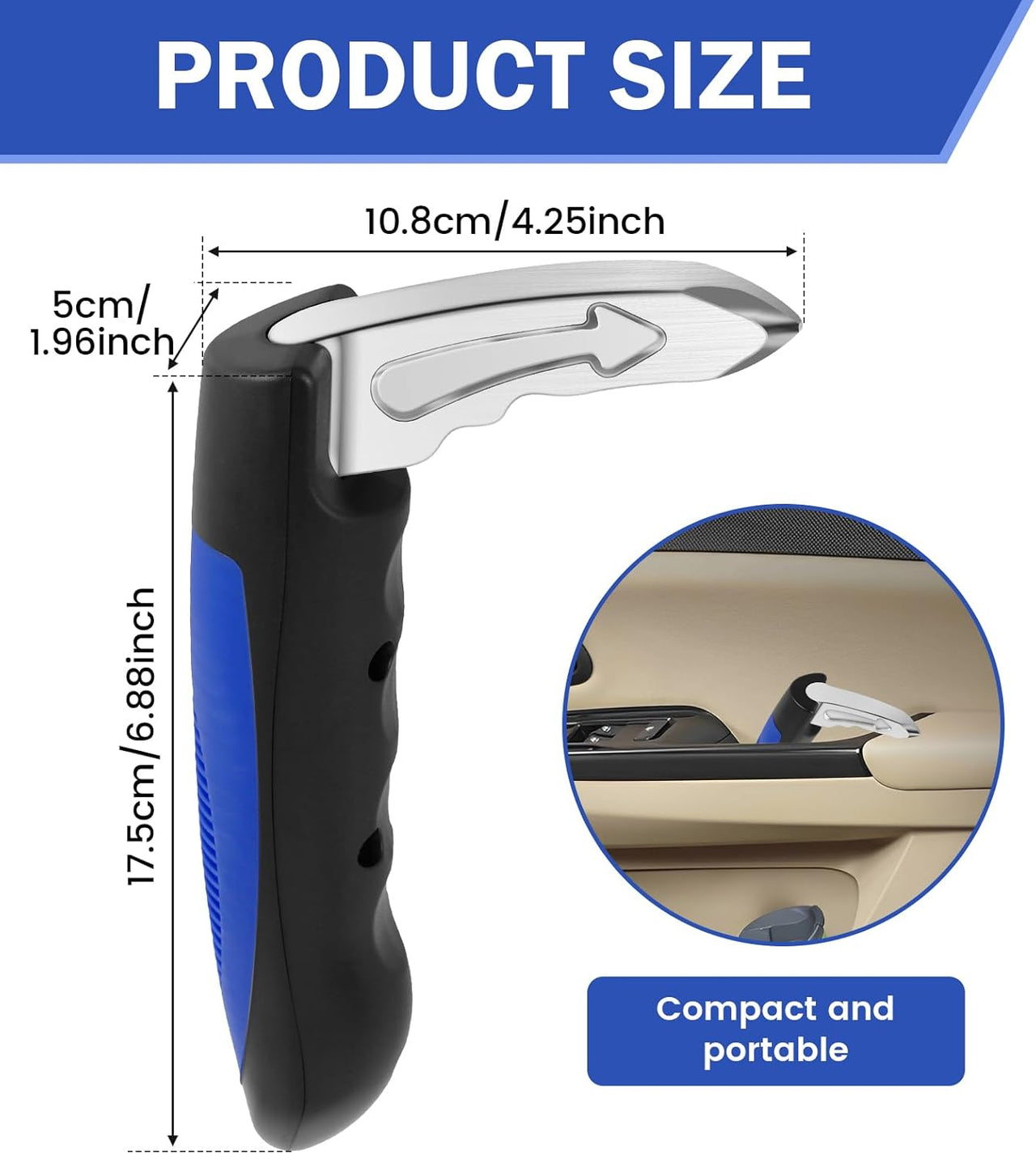 2pcs Car Door Assist Handle