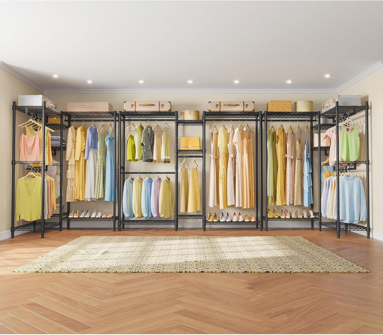 Wardrobe Organizer Clothes Rack