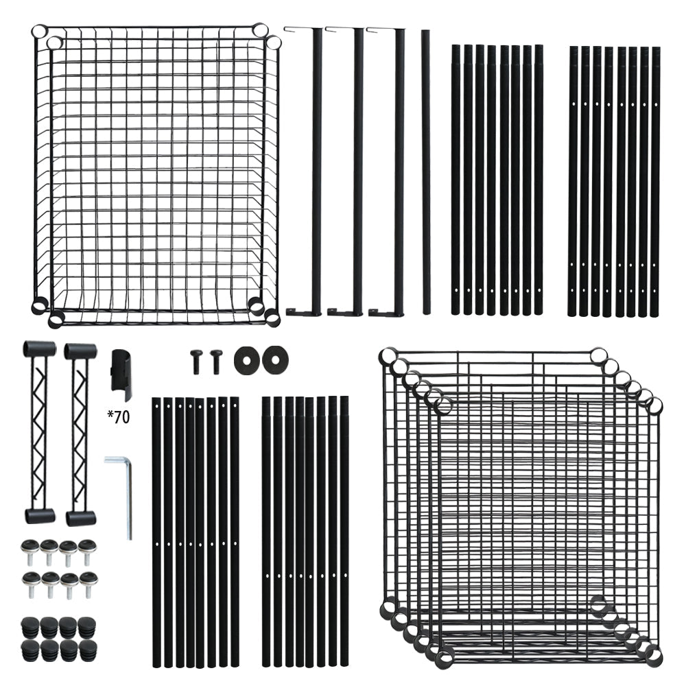 Metal Wardrobe Clothes Rack Clothes Organizer