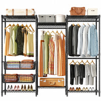 Thumbnail for Metal Wardrobe Clothes Rack Clothes Organizer