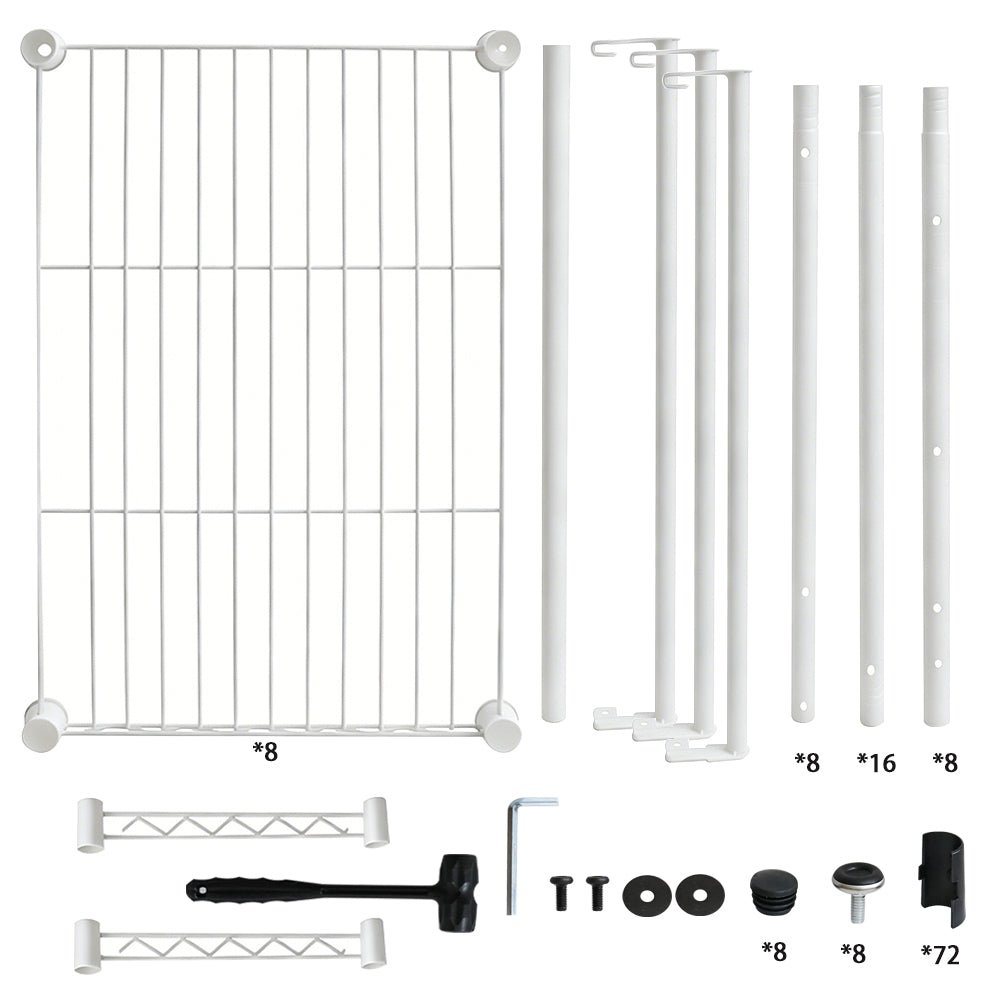 Metal Wardrobe Clothes Rack Clothes Organizer
