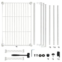Thumbnail for Metal Wardrobe Clothes Rack Clothes Organizer