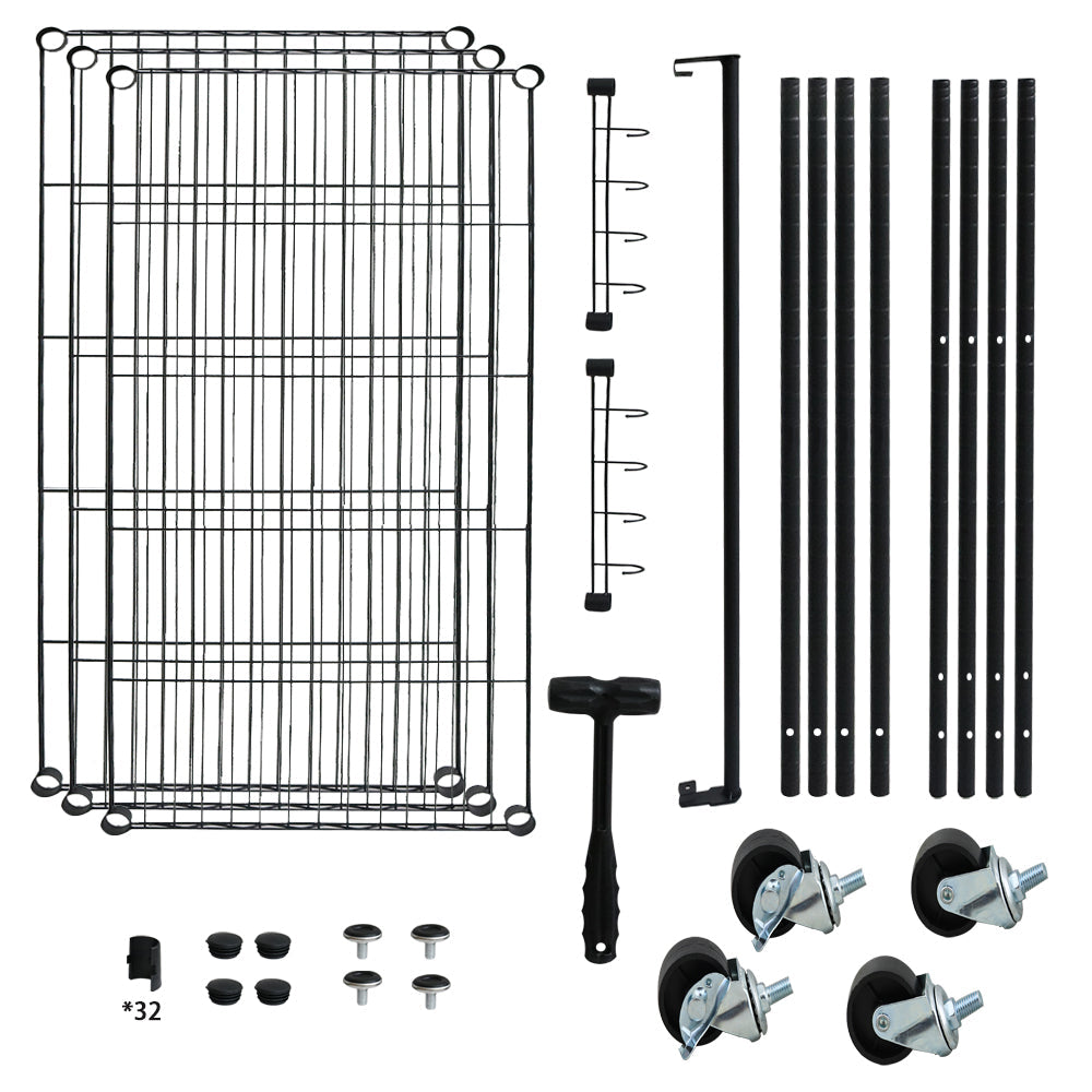 Clothes Organiser Metal Wardrobe