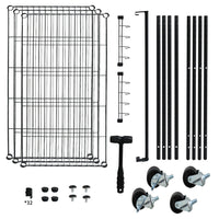 Thumbnail for Clothes Organiser Metal Wardrobe