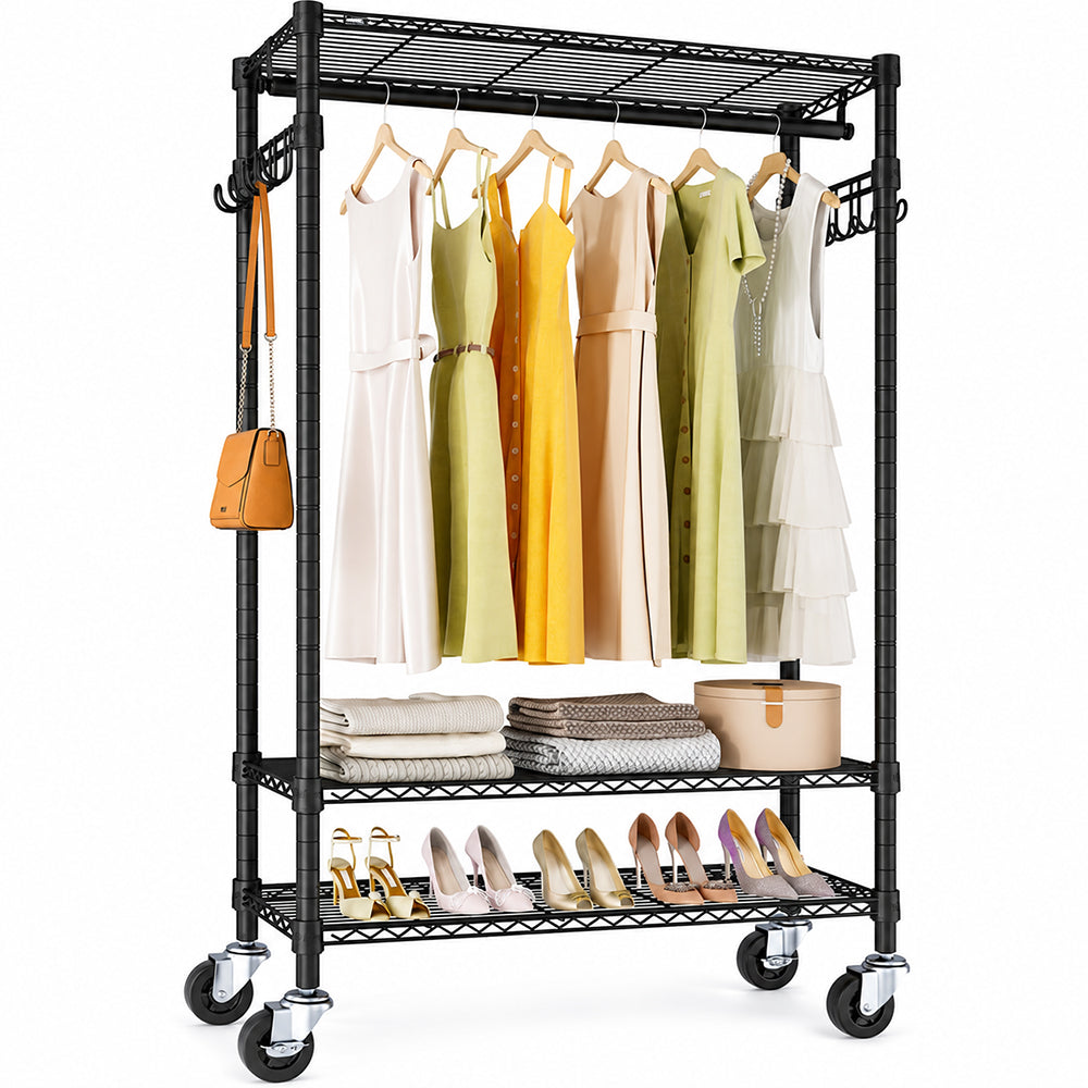 Clothes Organiser Metal Wardrobe