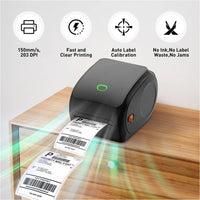 Thumbnail for Compact Bluetooth Thermal Label Printer - Direct Thermal, High-Speed 203 DPI