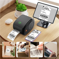 Thumbnail for Compact Bluetooth Thermal Label Printer - Direct Thermal, High-Speed 203 DPI