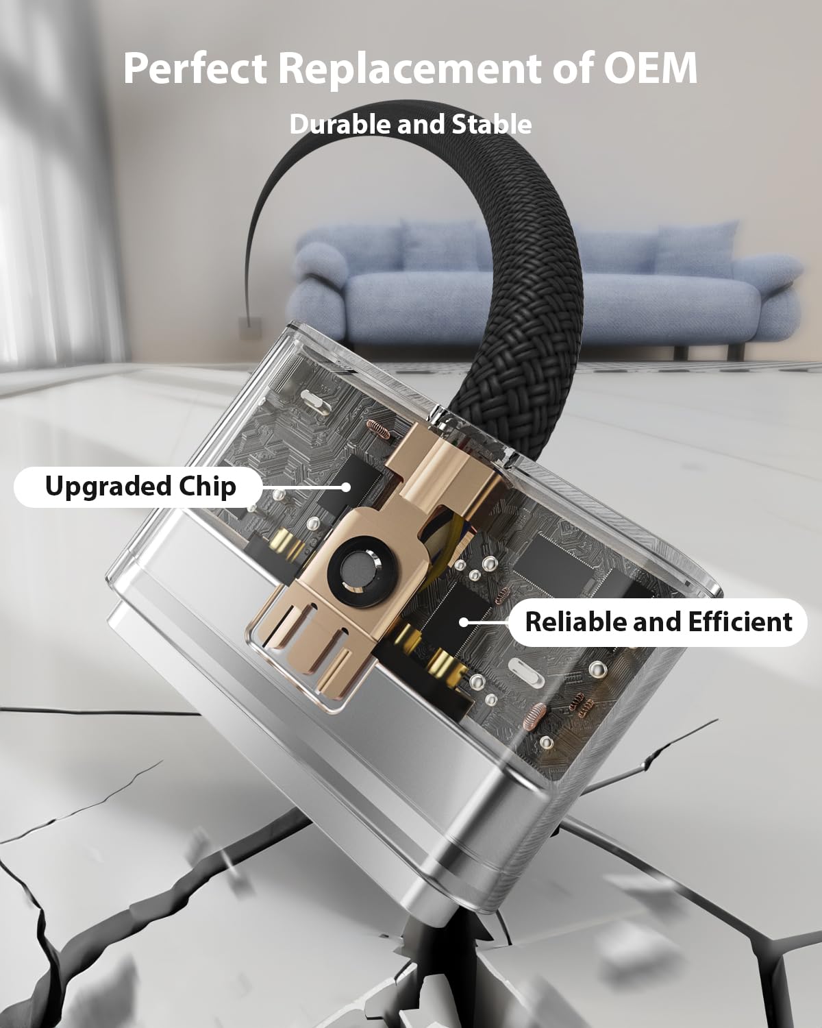 USB C to MagSafe 3 Charging Cable Replacement