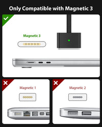 Thumbnail for USB C to MagSafe 3 Charging Cable Replacement