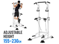 Thumbnail for Adjustable Chin Up Pull Up Power Tower Station Workout