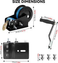 Thumbnail for Boat Trailer Winch 3500lb