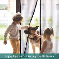 Thumbnail for Magnetic Fly Screen Door Curtain