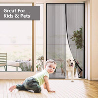 Thumbnail for Magnetic Fly Screen Door Curtain