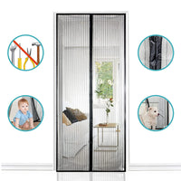 Thumbnail for Magnetic Fly Screen Door Curtain