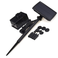 Thumbnail for Solar Powered Water Pump Pond Garden Submersible Fountains