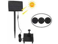Thumbnail for Solar Powered Water Pump Pond Garden Submersible Fountains