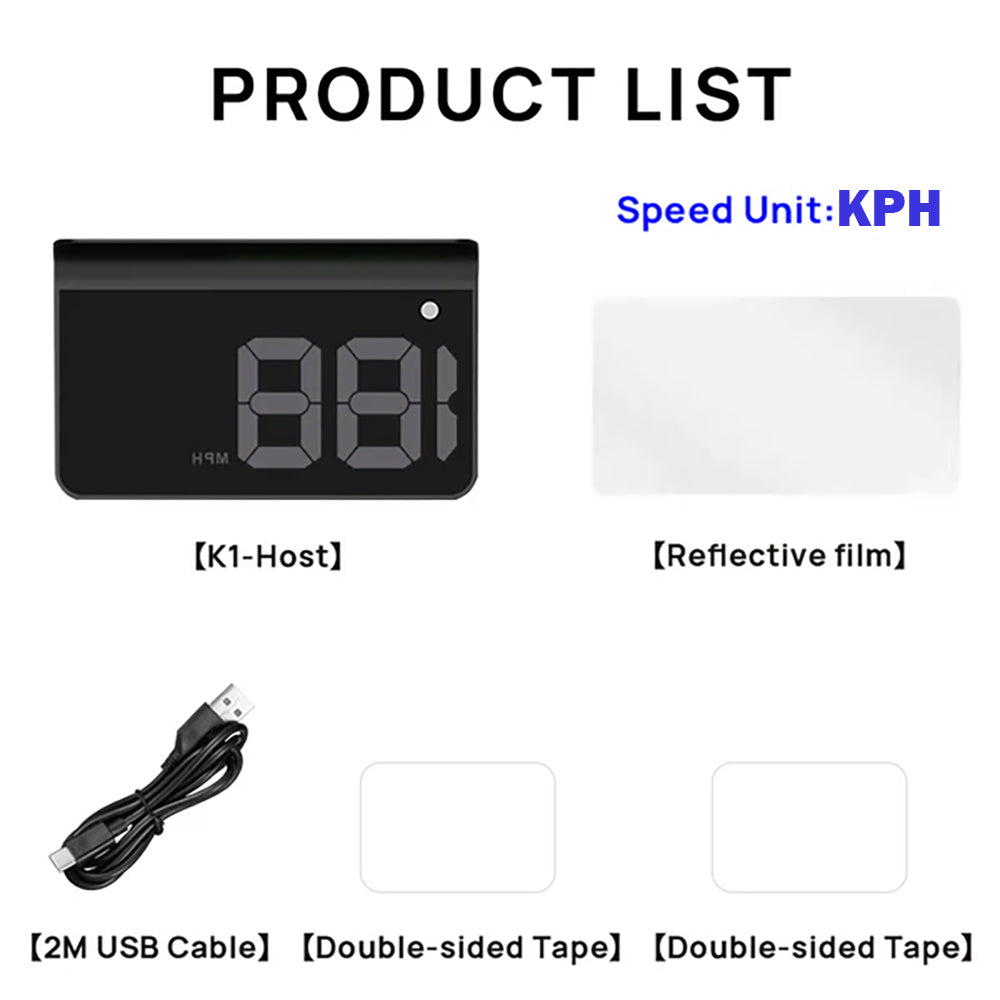 Digital GPS Speedometer