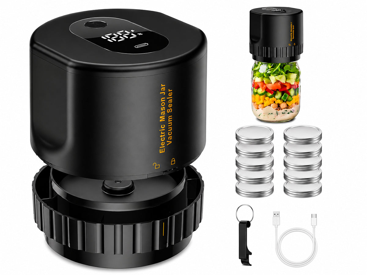 Electric Mason Jar Vacuum Sealer