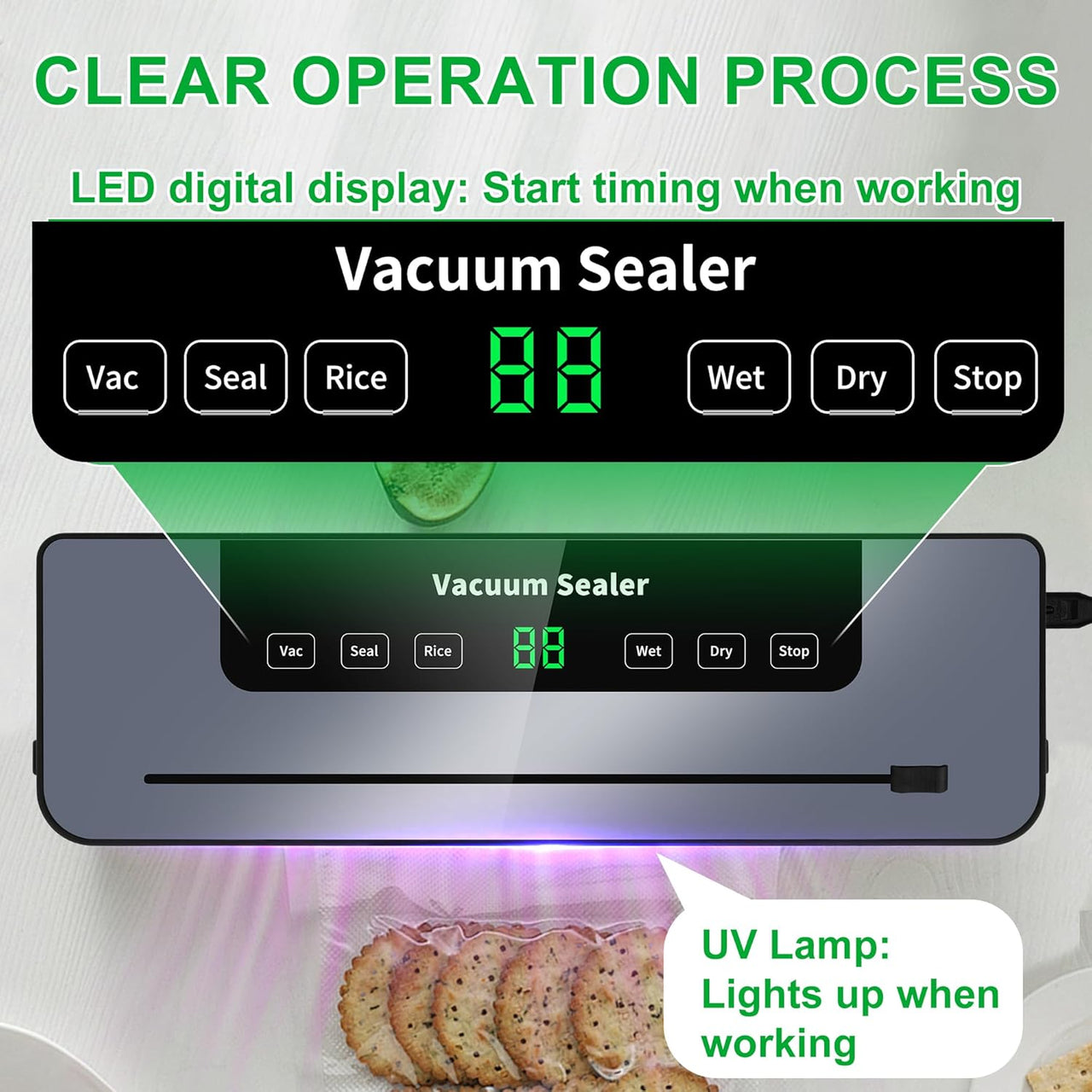 Vacuum Sealer Machine Food Saver Storage