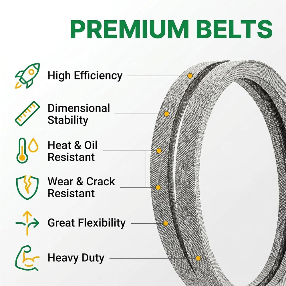 Deck Belt for 42" Cut John Deere L100 L102 L105 L107 L110 L111 GX20072 GY20570