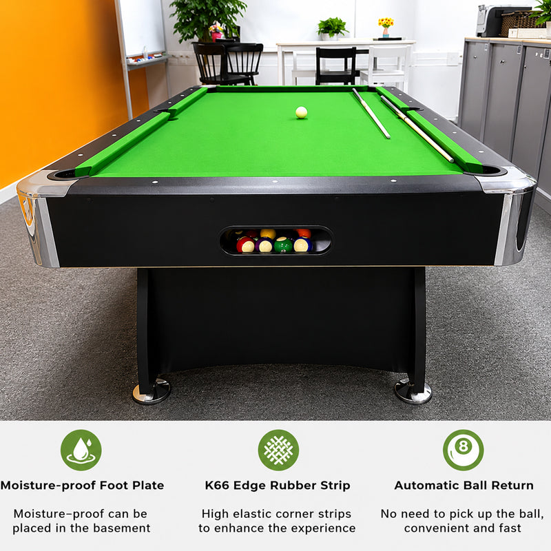 7ft Portable Folding Billiard Pool Table
