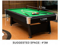 Thumbnail for 7ft Portable Folding Billiard Pool Table