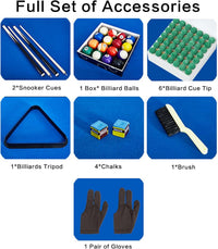 Thumbnail for 7ft Portable Folding Billiard Pool Table