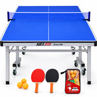 Thumbnail for 18mm Full Sized Foldable Indoor Table Tennis Table with Accessories