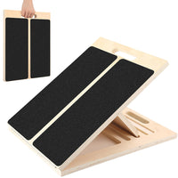 Thumbnail for Adjustable Wooden Slant Board for Calf Stretching