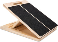 Thumbnail for Adjustable Wooden Slant Board for Calf Stretching