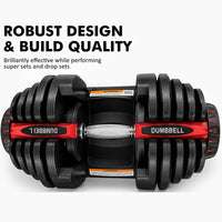 Thumbnail for Adjustable Dumbbells 40KG