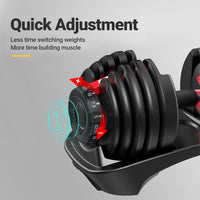 Thumbnail for Adjustable Dumbbells 40Kg 2PCS Set