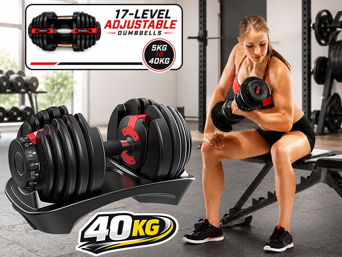 Adjustable Dumbbells 40KG