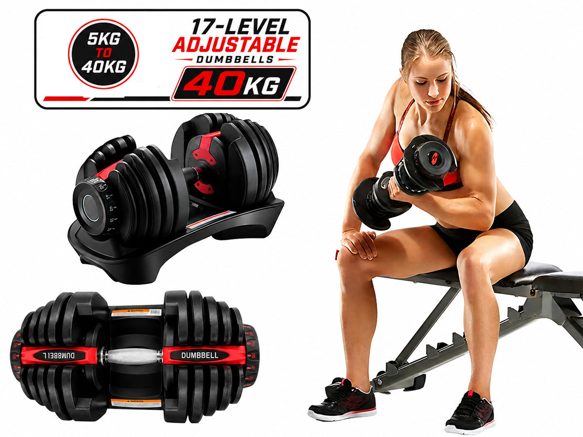 Adjustable Dumbbells 40KG