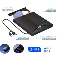 Thumbnail for External DVD Drive CD/DVD Writer
