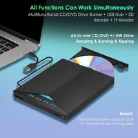 Thumbnail for External DVD Drive CD/DVD Writer