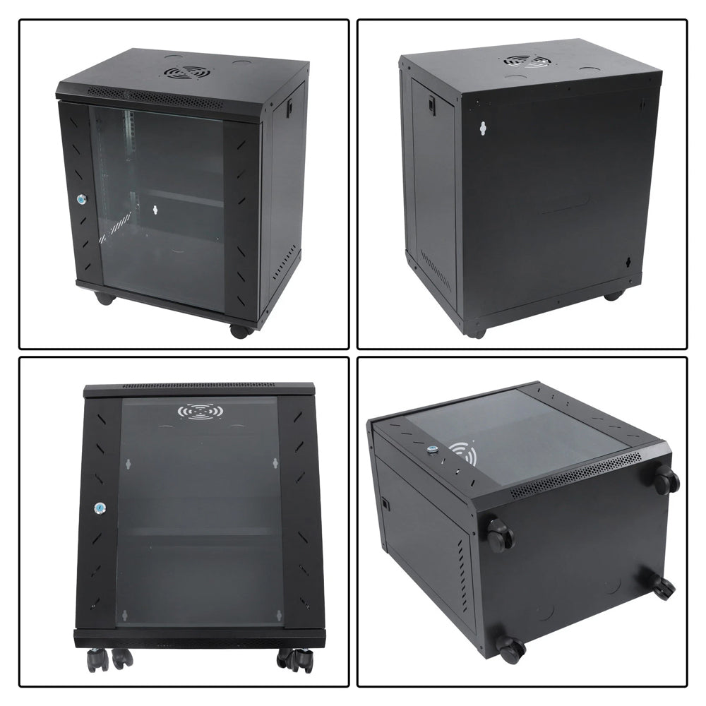 12U Cabinet Server Network Data Rack Wall Mount