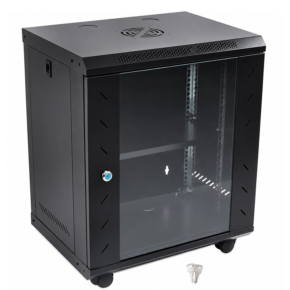 12U Cabinet Server Network Data Rack Wall Mount