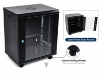 Thumbnail for 12U Cabinet Server Network Data Rack Wall Mount